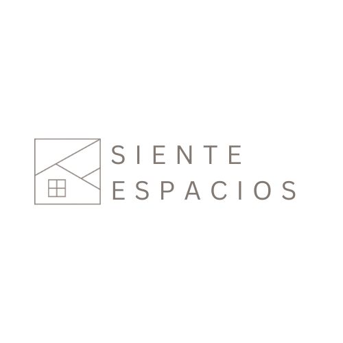 Ingeniería del logotipo Siente Espacios
