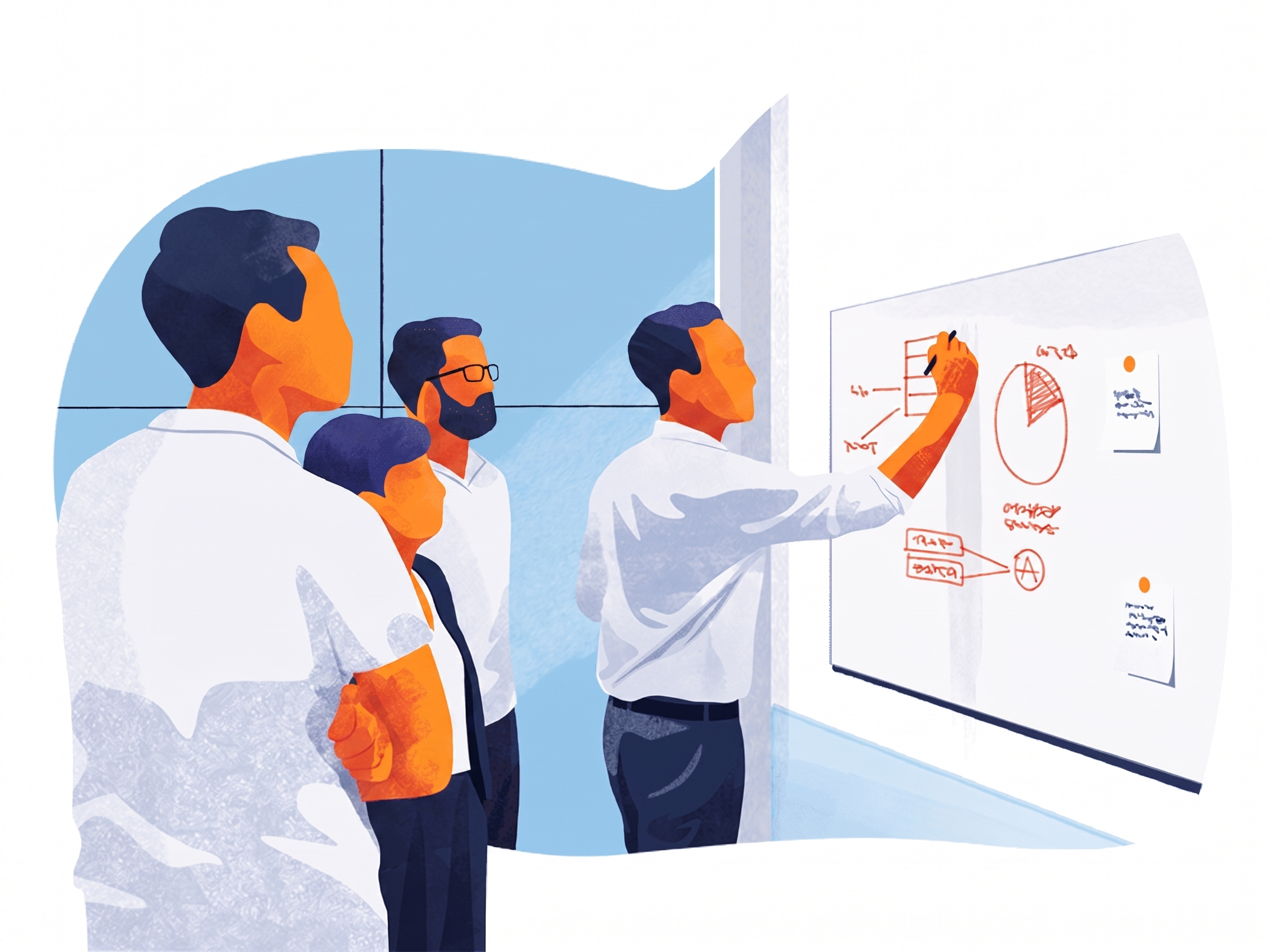 Equipo creativo de Brandlima trabajando en branding