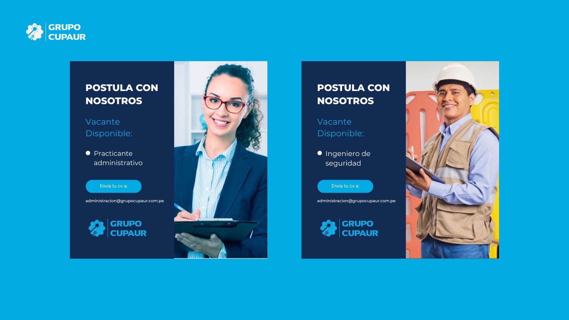 Redes sociales Grupo Cupaur