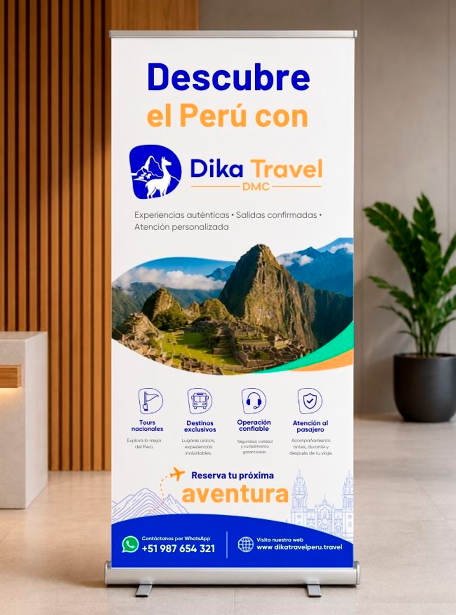 Roll up de Dika Travel: Descubre el Perú con Dika Travel