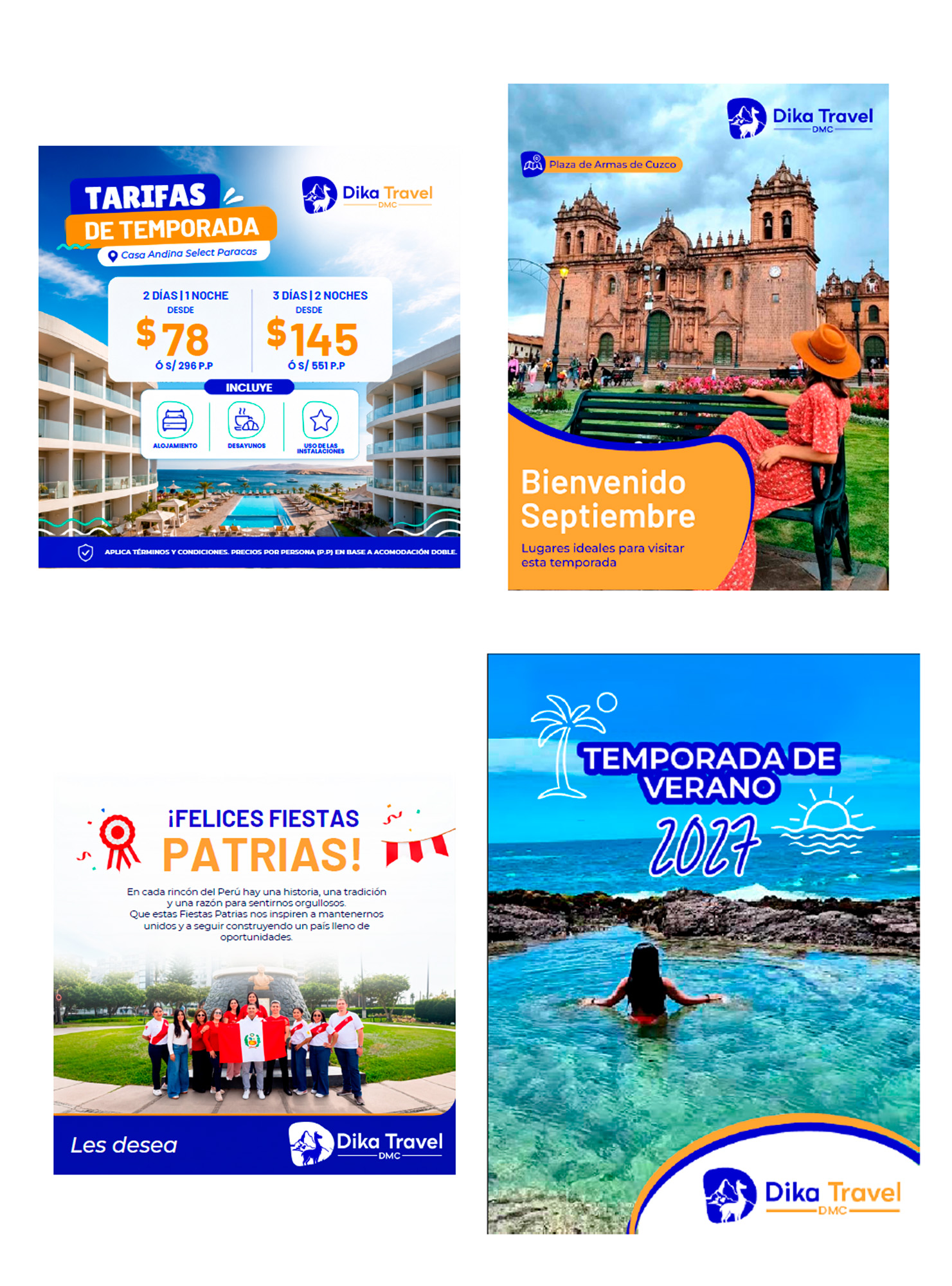 Post de tarifas de temporada