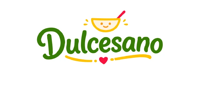 Logotipo de Dulcesano a color sobre fondo blanco