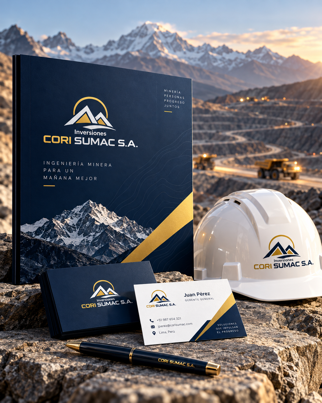 Identidad minera Inversiones Cori Sumac