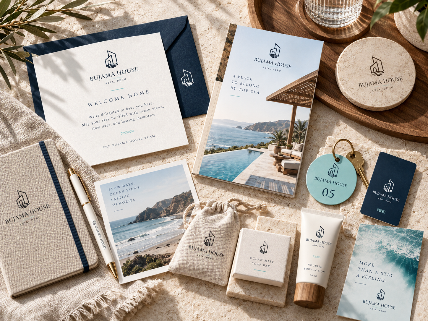 Experiencia de marca para casa de playa