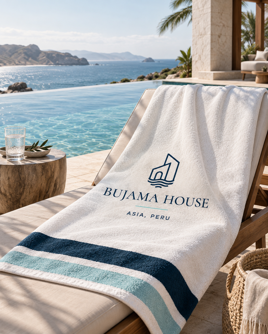 Branding de accesorios para casa de playa