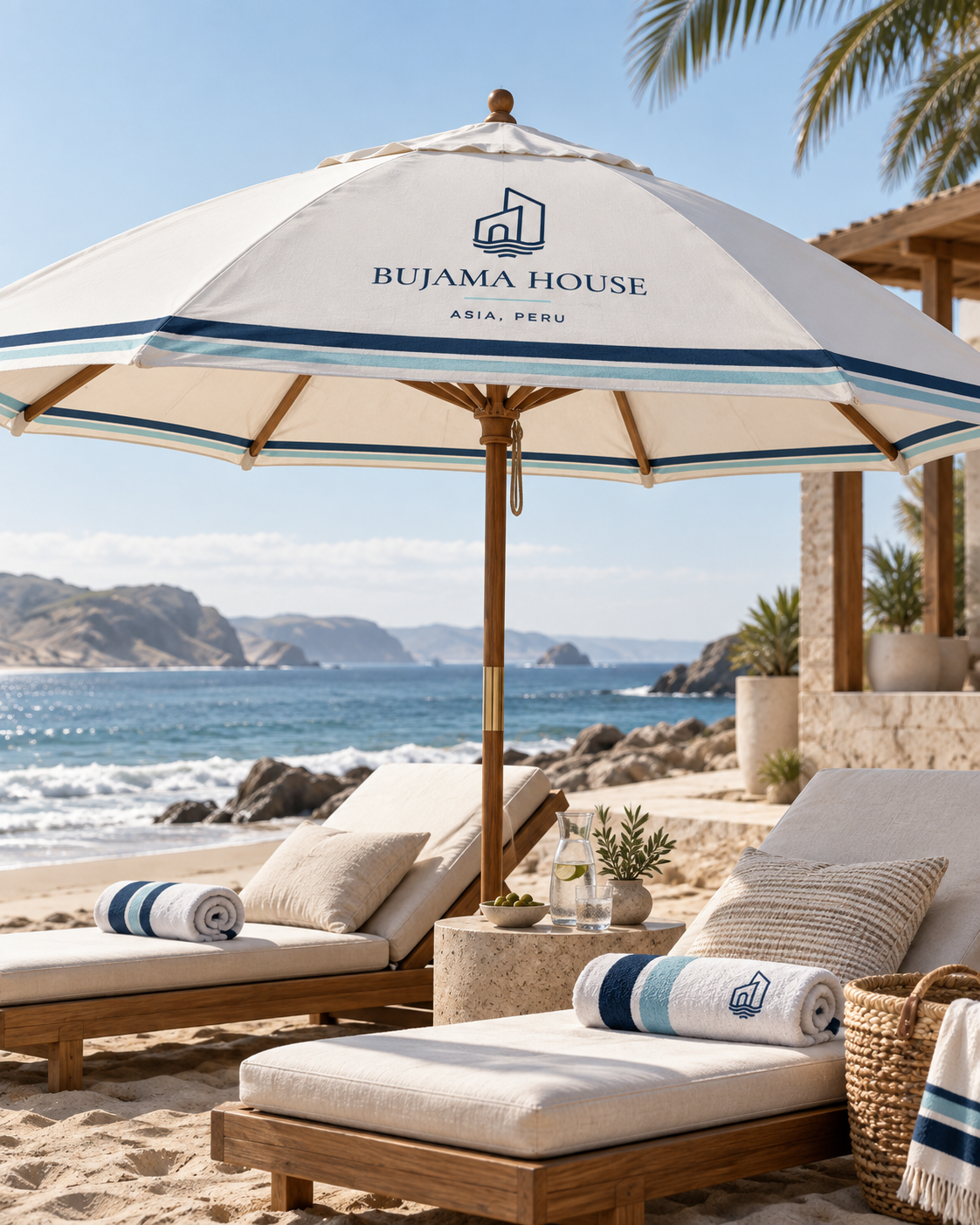 Aplicaciones de branding Bujama House